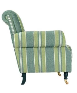 Mind The Gap Kingston Chair - Szepviz Stripe Linen