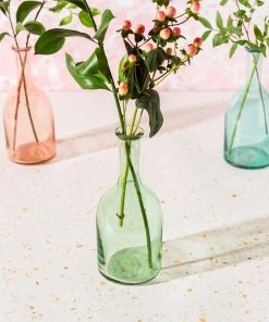 Sass & Belle Bohemian Dream Tanvi Recycled Glass Bottle Vase Pink 13 Sass & Belle Bohemian Dream Tanvi Recycled Glass Bottle Vase Pink