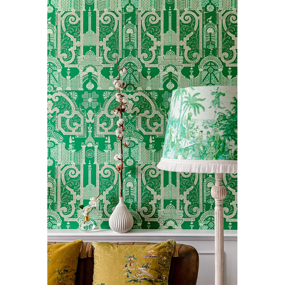 The Design Yard Emperor's Labyrinth Wallpaper 4 The Design Yard Emperor's Labyrinth Wallpaper