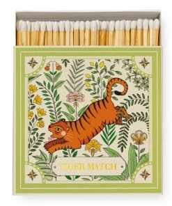 Archivist Gallery Ariane's Green Tiger Luxury Match Box Square