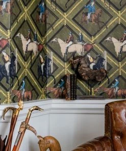 Mind The Gap Wallpaper & Paint Gymkhana Wallpaper