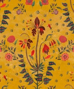 Mind The Gap Folk Couture Gypsy Ochre Wallpaper