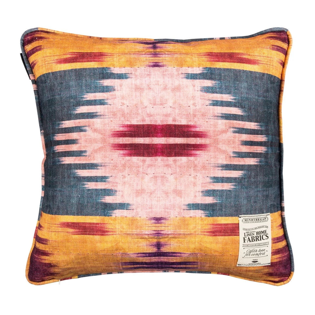 Mind The Gap Bohemian Dream Patola Linen Cushion 3 Mind The Gap Bohemian Dream Patola Linen Cushion