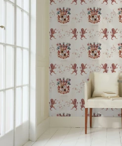 Mind The Gap Heraldry Wallpaper