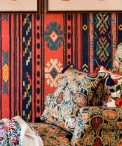 Mind The Gap Folk Couture Heritage Wallpaper