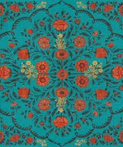 Mind The Gap Bohemian Dream Hindu Bloom Topaz Wallpaper