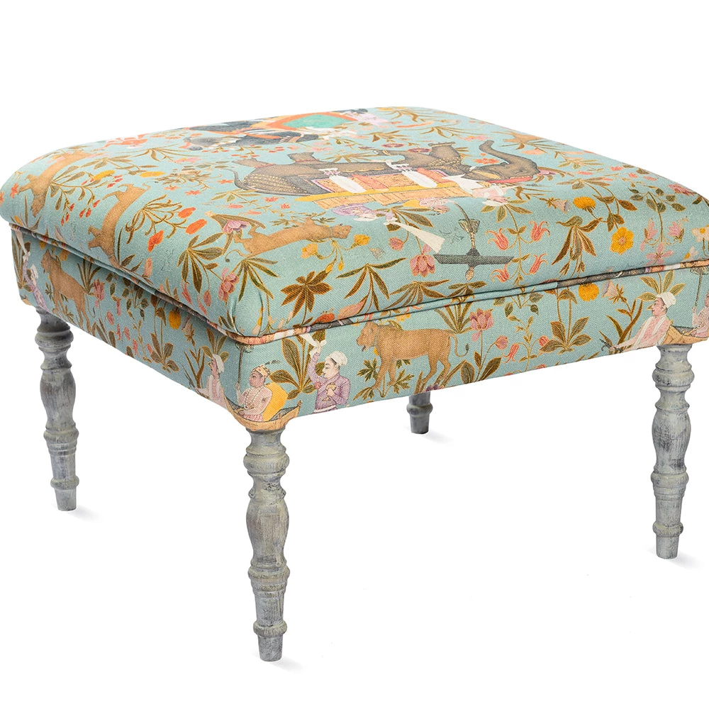 Mind The Gap Linen Fabrics, Hindustan Aquamarine Bohemian Dream 4 Mind The Gap Linen Fabrics, Hindustan Aquamarine Bohemian Dream