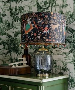 Mind The Gap Lamp Shades Drum Lampshades Hindustan Anthracite