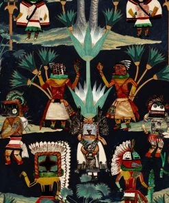 Mind The Gap Hopi Spirit, Taupe Wallpaper