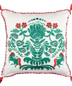 Mind The Gap Folk Couture Horse Parade Cushion