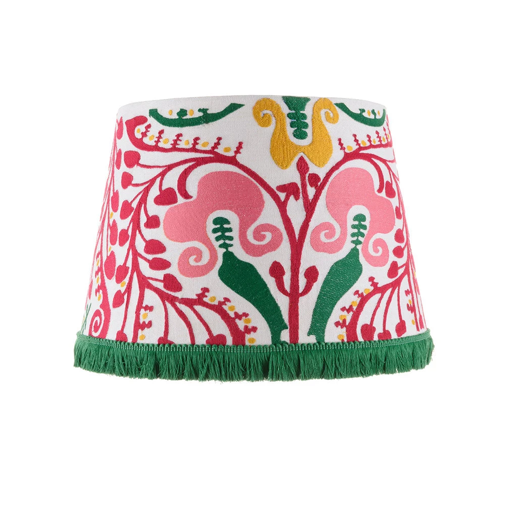 Mind The Gap Hungarian Embroidery, Embroidered Cone Lampshade 3 Mind The Gap Hungarian Embroidery, Embroidered Cone Lampshade