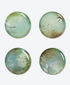 Ibride Assiettes Faux Semblants Plates Blue Skies Ahead