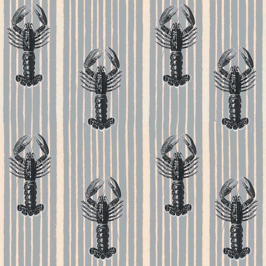 Mind The Gap Blue Skies Ahead Mediterranean Lobsters, White Wallpaper 6 Mind The Gap Blue Skies Ahead Mediterranean Lobsters, White Wallpaper