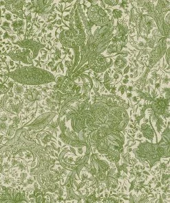 Mind The Gap Sarkozi Embroidery Taupe Wallpaper Folk Couture