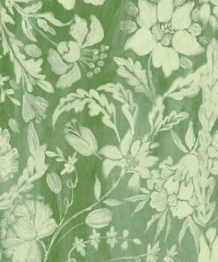 Mind The Gap Folk Couture Flowery Ornament Taupe Wallpaper