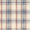 Mind The Gap Seaport Plaid, Cream Wallpaper