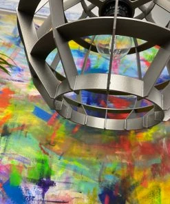 Thedesignyarduk Skeletal Orb Ex-Display Ceiling Light 3 Sizes Available Ceiling Lights