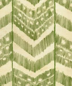 Mind The Gap Turkish Ikat, Foliage Wallpaper