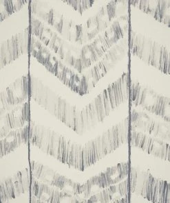 Mind The Gap Blue Skies Ahead Turkish Ikat, Neutral Wallpaper