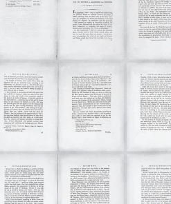 Mind The Gap Inside Book Taupe Wallpaper Bohemian Dream