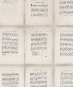 Mind The Gap Inside Book Taupe Wallpaper Bohemian Dream