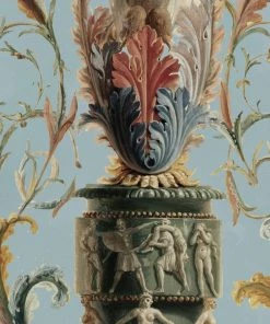 Mind The Gap Les Jardins Royaux Le Jardin Secret Taupe Wallpaper