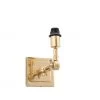 Mind The Gap Joyce Single Arm Wall Sconce In Polished Brass
