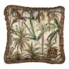 Mind The Gap The Jungle Linen Cushion
