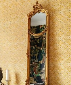 Mind The Gap Kalamkari, Jade Wallpaper Indigena