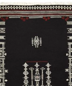 Mind The Gap Yarasa - Cocoa Wool Kilim Medium Bohemian Dream