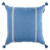 Mind The Gap Blue Skies Ahead Katalin Stripe Linen Cushion