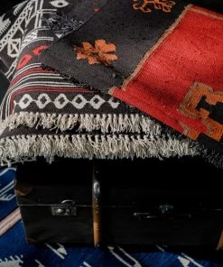 Mind The Gap Yarasa - Cocoa Wool Kilim Medium Bohemian Dream