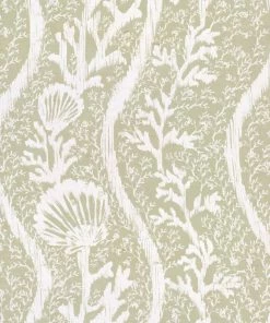 Mind The Gap Blue Skies Ahead Koralion Mineral Green Wallpaper