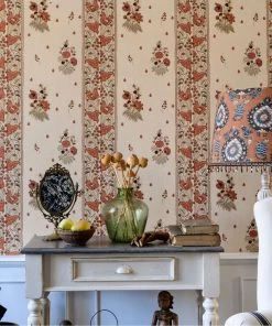 Mind The Gap Korond Floral Clematis Wallpaper Folk Couture