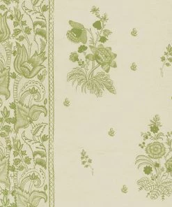 Mind The Gap Korond Floral Beechnut Wallpaper Folk Couture