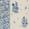 Mind The Gap Korond Floral Indigo Wallpaper