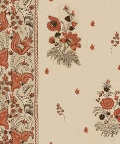 Mind The Gap Folk Couture Korond Floral Leather Wallpaper