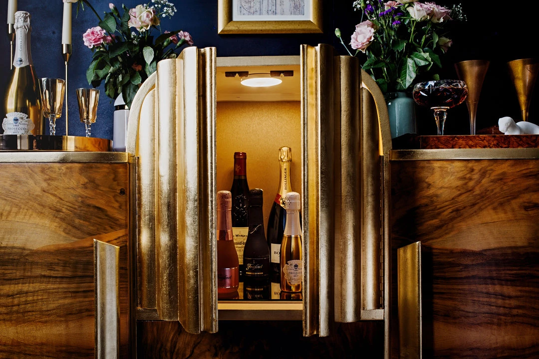 Lady Griddilebone New Fanfare Restored Art Deco Drinks Cabinet 4 Lady Griddilebone New Fanfare Restored Art Deco Drinks Cabinet