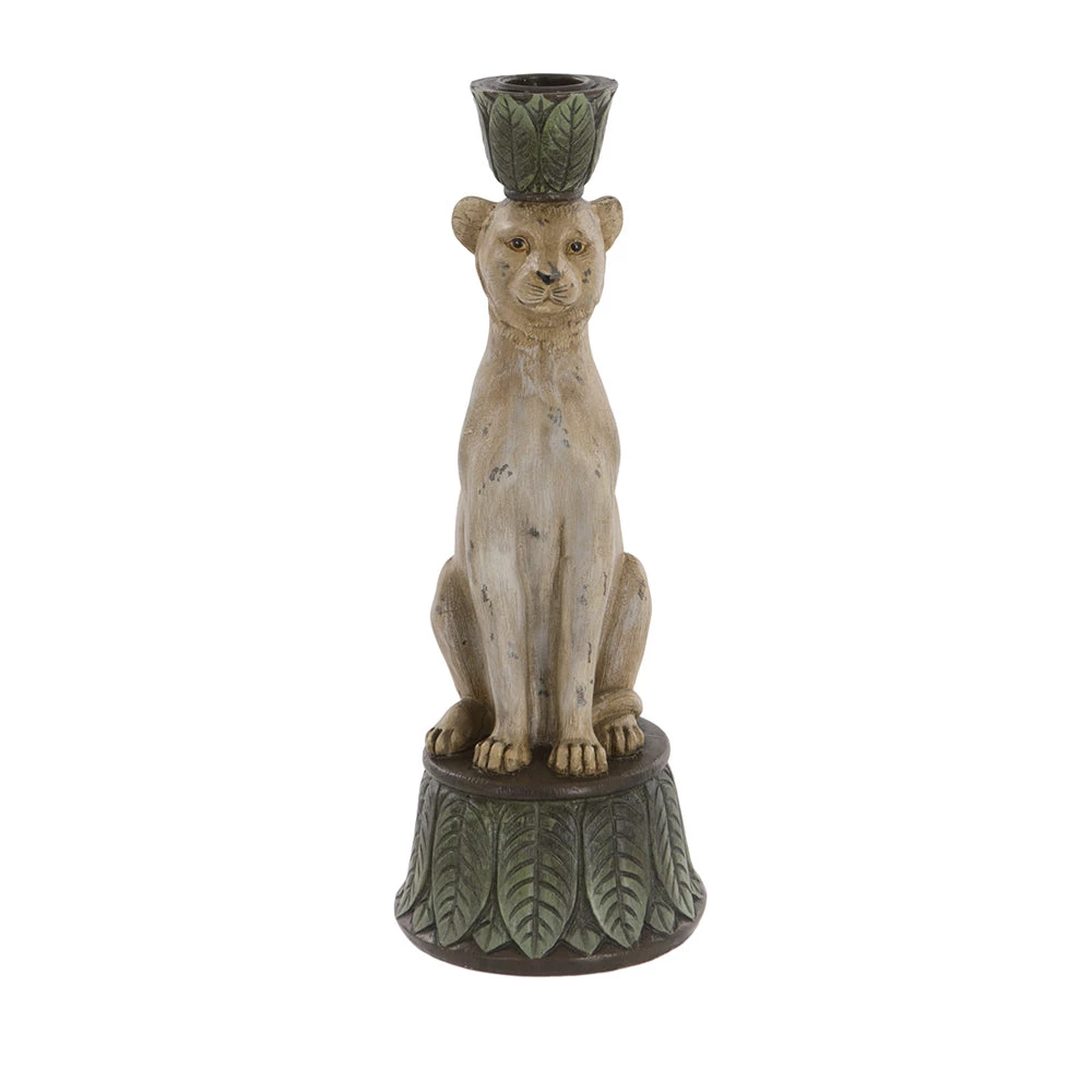 London Ornaments Leopard Candle Holder 3 London Ornaments Leopard Candle Holder