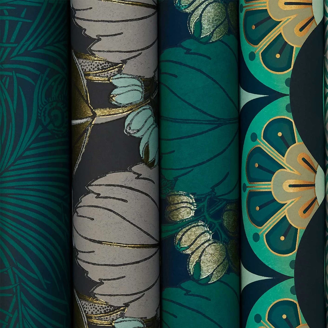 Liberty Fabrics Hera Plume Wallpaper Jade New 8 Liberty Fabrics Hera Plume Wallpaper Jade New