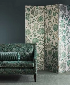 Liberty Fabrics New Palampore Trail Wallpaper In Jade