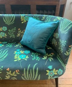 Liberty Fabrics Botanical Flora Wellington Velvet Fabric, Lacquer New