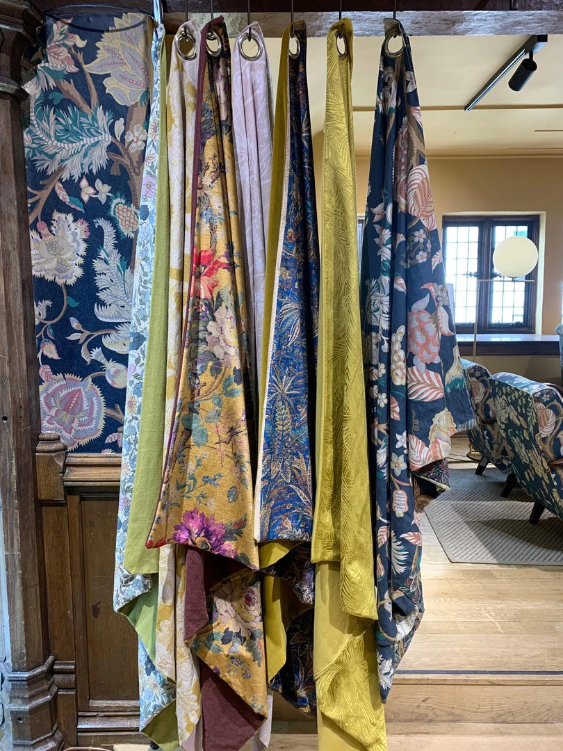 Liberty Fabrics New Felix Raison Emberton Linen, Lichen Dark 19 Liberty Fabrics New Felix Raison Emberton Linen, Lichen Dark