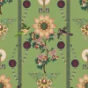 The Design Yard Lin Yuan Absinthe Green Wallpaper Rose & Thorn