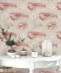 Thedesignyarduk Lobster Blue Wallpaper 13 Thedesignyarduk Lobster Blue Wallpaper