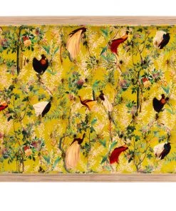 Mind The Gap Velvet Fabrics, Royal Garden Green Les Jardins Royaux