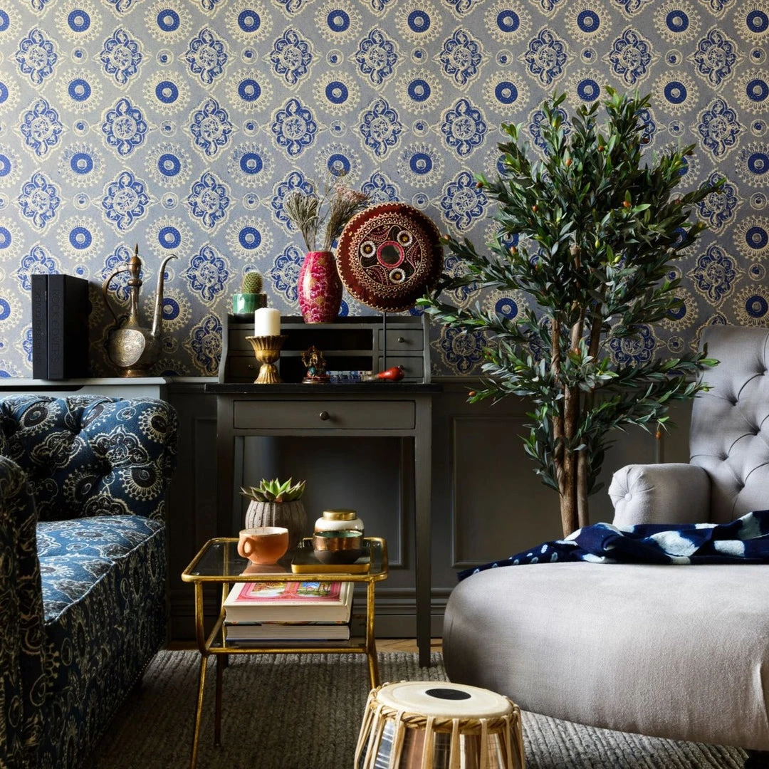 Mind The Gap Madder Grey Wallpaper Indigena 4 Mind The Gap Madder Grey Wallpaper Indigena