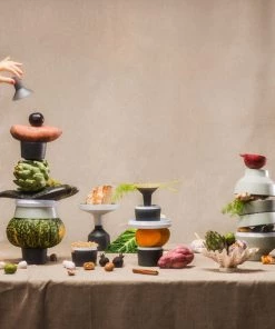 IBRIDE BABEL MAKE - Stackable Set Of 2 Large Bowls & One Dish 11 IBRIDE BABEL MAKE - Stackable Set Of 2 Large Bowls & One Dish