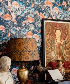 The Design Yard A Manchurian Night Wallpaper Rose & Thorn