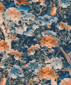 The Design Yard A Manchurian Night Wallpaper Rose & Thorn